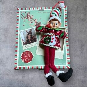 Holiday Selfie Elfie Posable Ornament and Photo Friend! 
New In Package